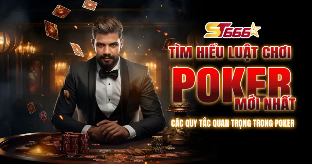 Promotional banner for a poker tournament